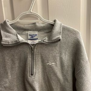 Vintage Reebok Fleece Quarterzip
